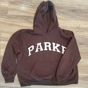 PARKE Hoodie size Large